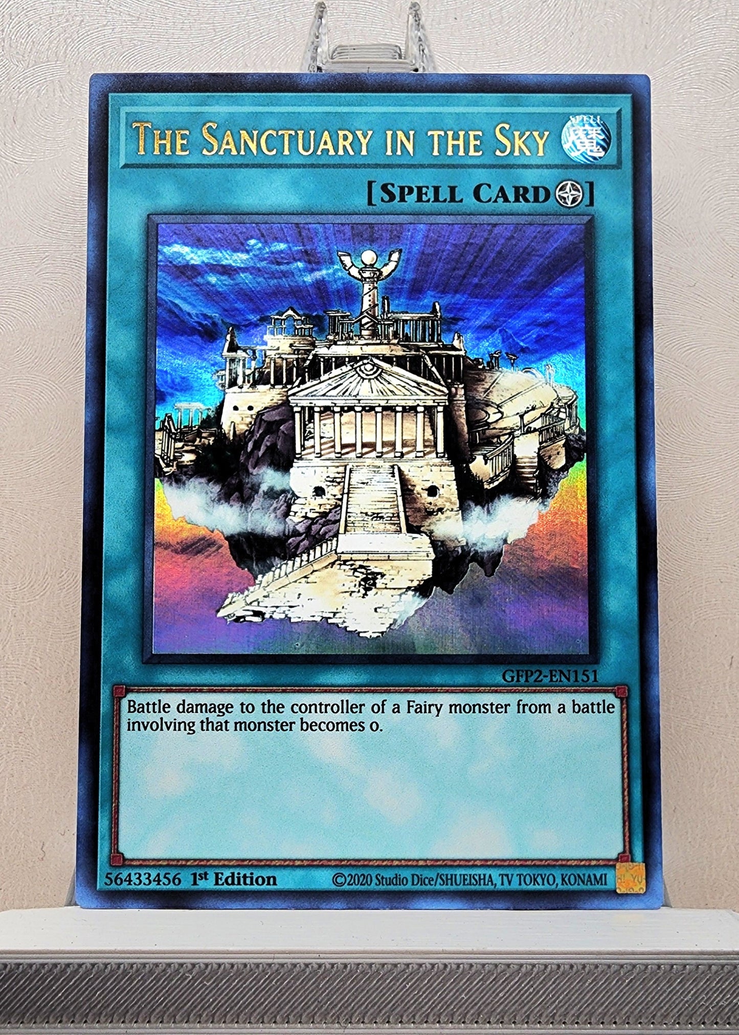 Yugioh! 1x The Sanctuary in the Sky (GFP2 - Ultra Rare) 1st Edition