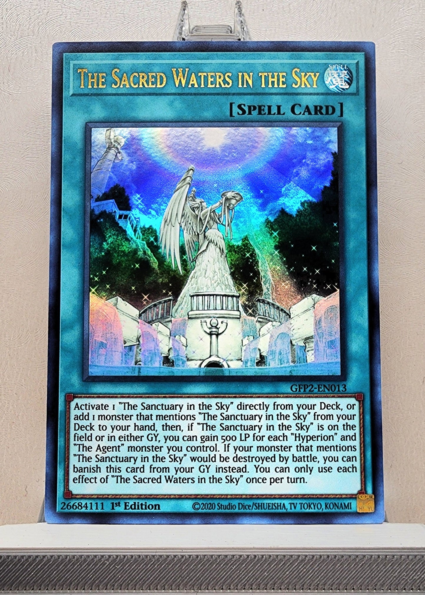 Yugioh! 1x The Sacred Waters in the Sky (GFP2 - Ultra Rare) 1st Edition