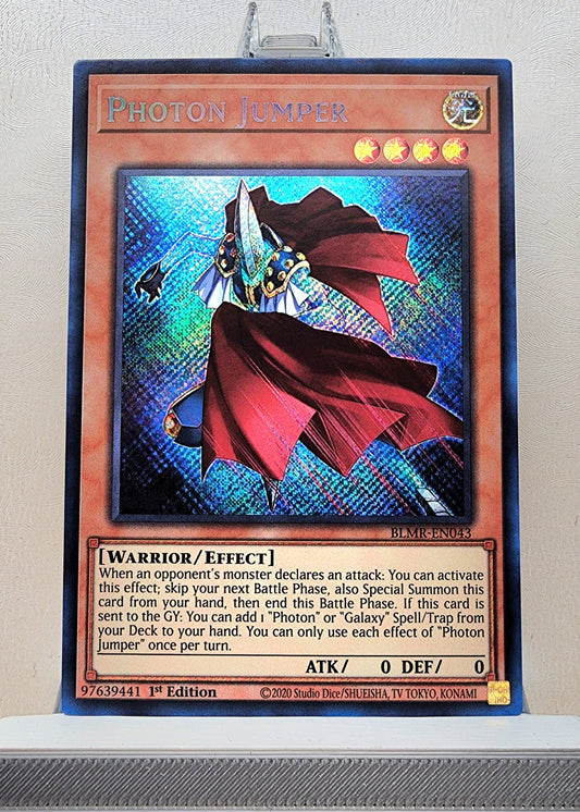 Yugioh! 1x Photon Jumper (BLMR - Secret Rare) 1st Edition