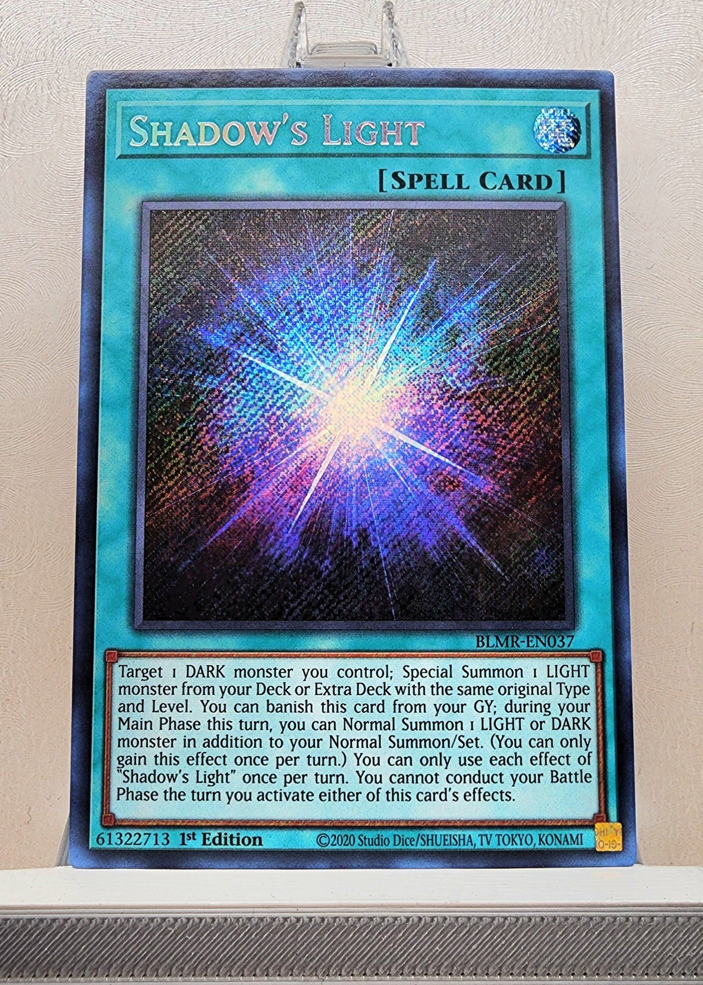 Yugioh! 1x Shadow's Light (BLMR - Secret Rare) 1st Edition