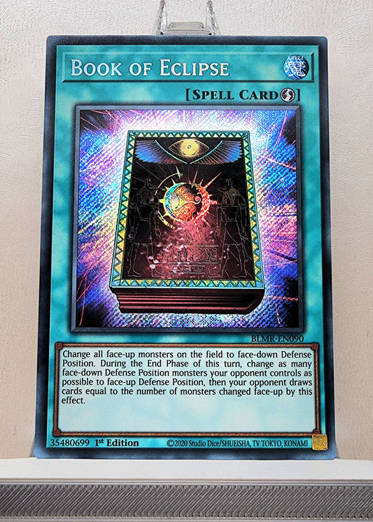 Yugioh! 1x Book of Eclipse (BLMR - Secret Rare) 1st Edition