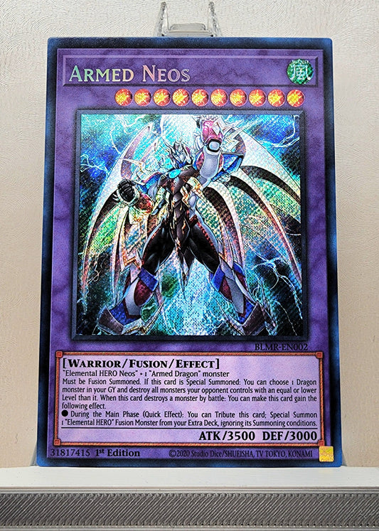 Yugioh! 1x Armed Neos (BLMR - Secret Rare) 1st Edition