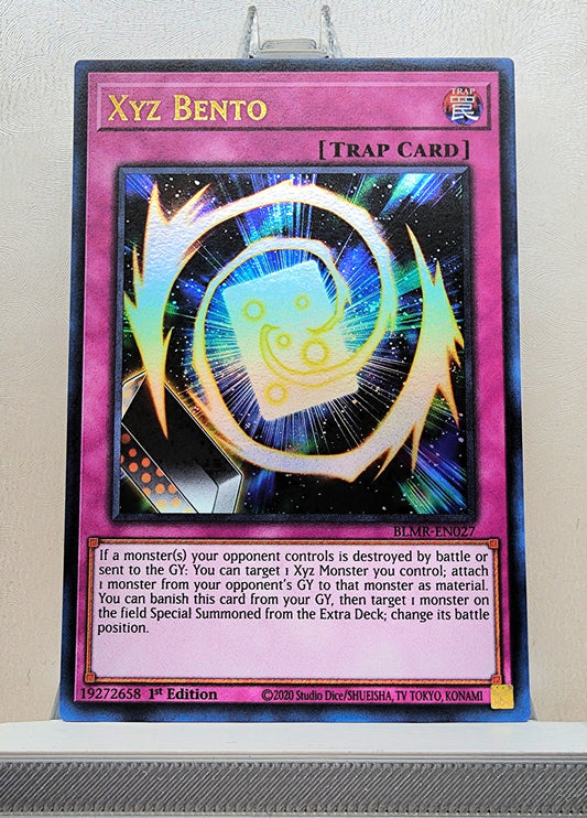 Yugioh! 1x Xyz Bento (BLMR - Ultra Rare) 1st Edition