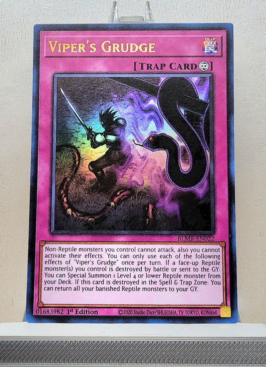 Yugioh! 1x Viper's Grudge (BLMR - Ultra Rare) 1st Edition