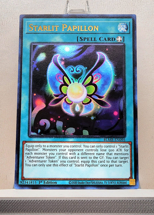 Yugioh! 1x Starlit Papillon (BLMR - Ultra Rare) 1st Edition