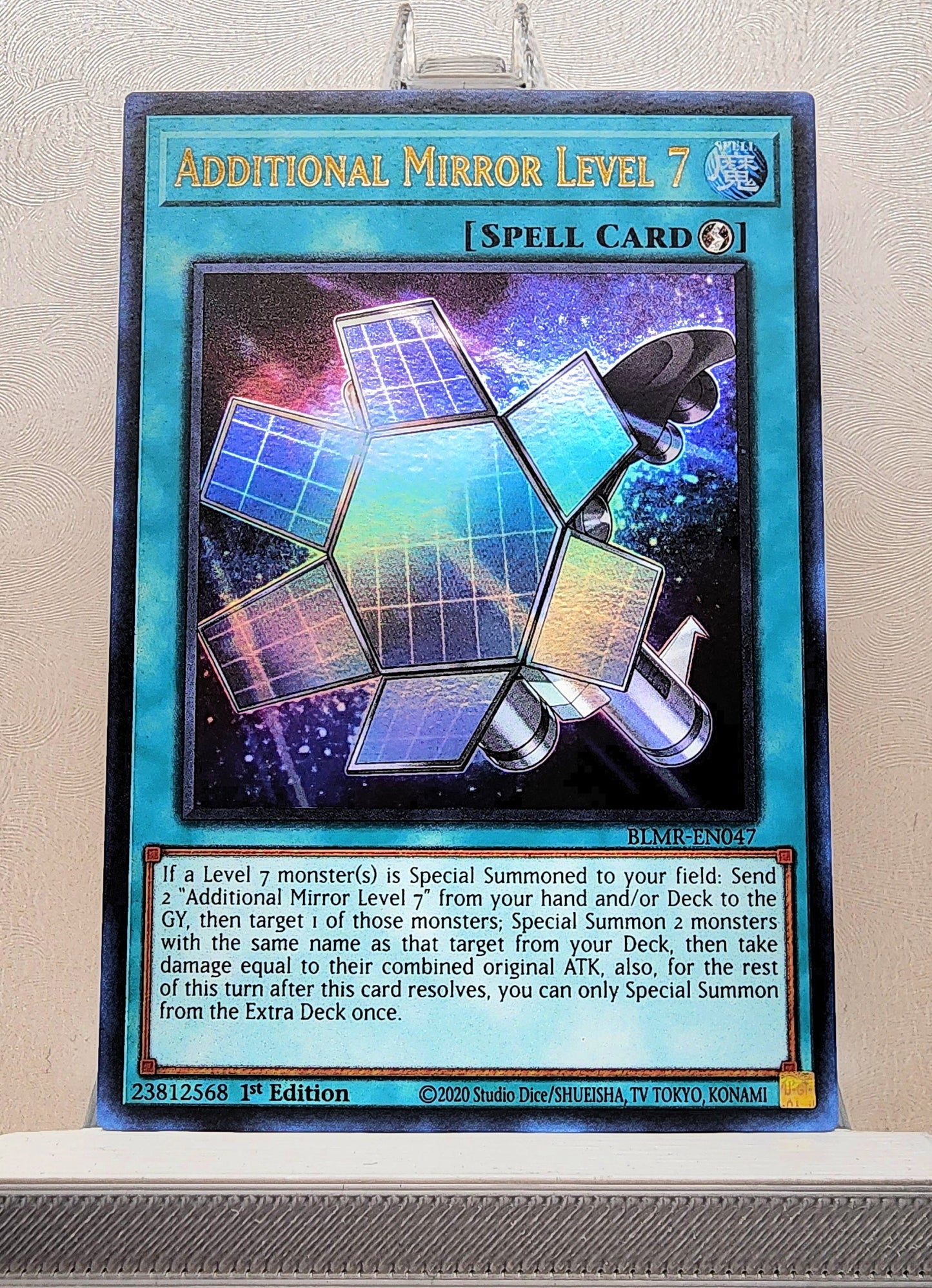 Yugioh! 1x Additional Mirror Level 7 (BLMR - Ultra Rare) 1st Edition