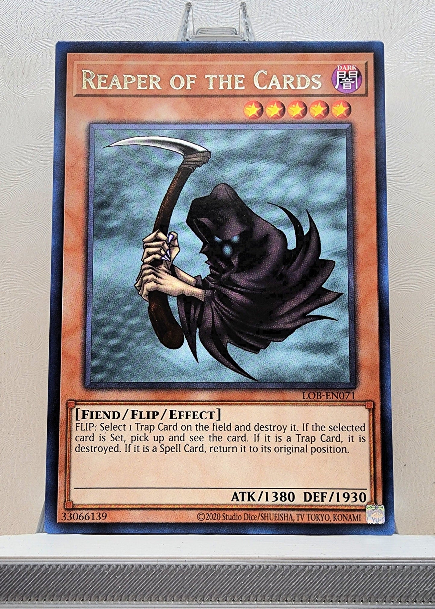 Yugioh! 1x Reaper of the Cards 25th Anniversary (LOB - Rare) Unli Edition