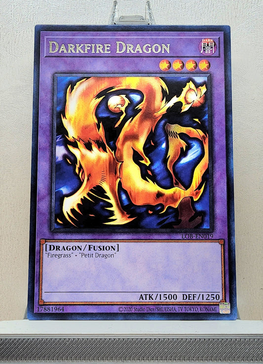 Yugioh! 1x Darkfire Dragon 25th Anniversary (LOB - Rare) Unli Edition