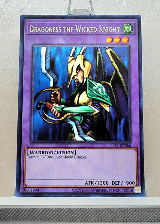 Yugioh! 1x Dragoness the Wicked Knight 25th Anniversary (LOB - Rare) Unli Edition