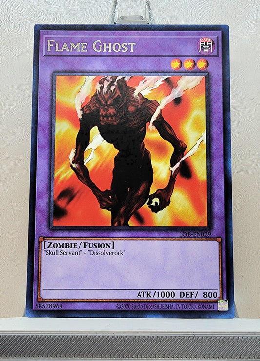 Yugioh! 1x Flame Ghost 25th Anniversary (LOB - Rare) Unli Edition