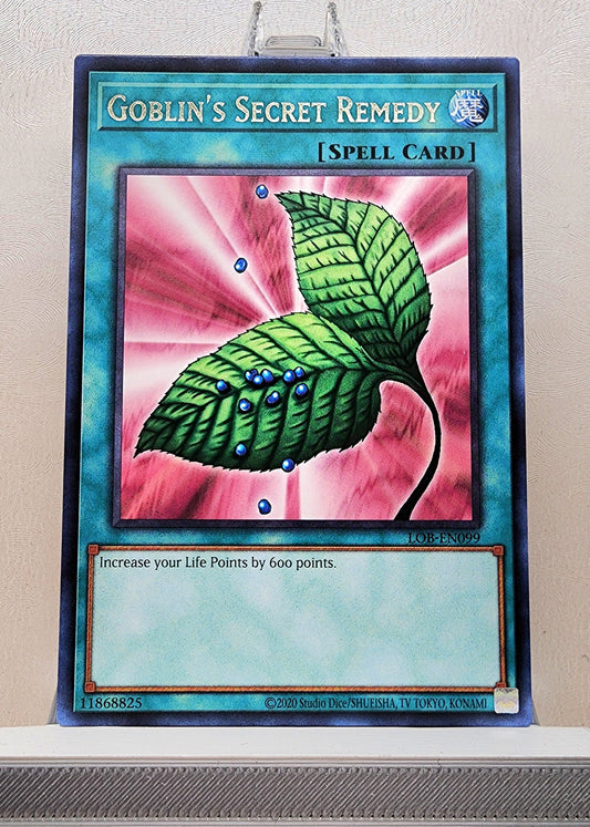 Yugioh! 1x Goblin's Secret Remedy  25th Anniversary (LOB - Rare) Unli Edition