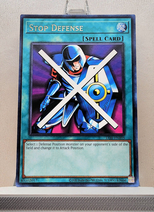 Yugioh! 1x Stop Defense 25th Anniversary (LOB - Rare) Unli Edition