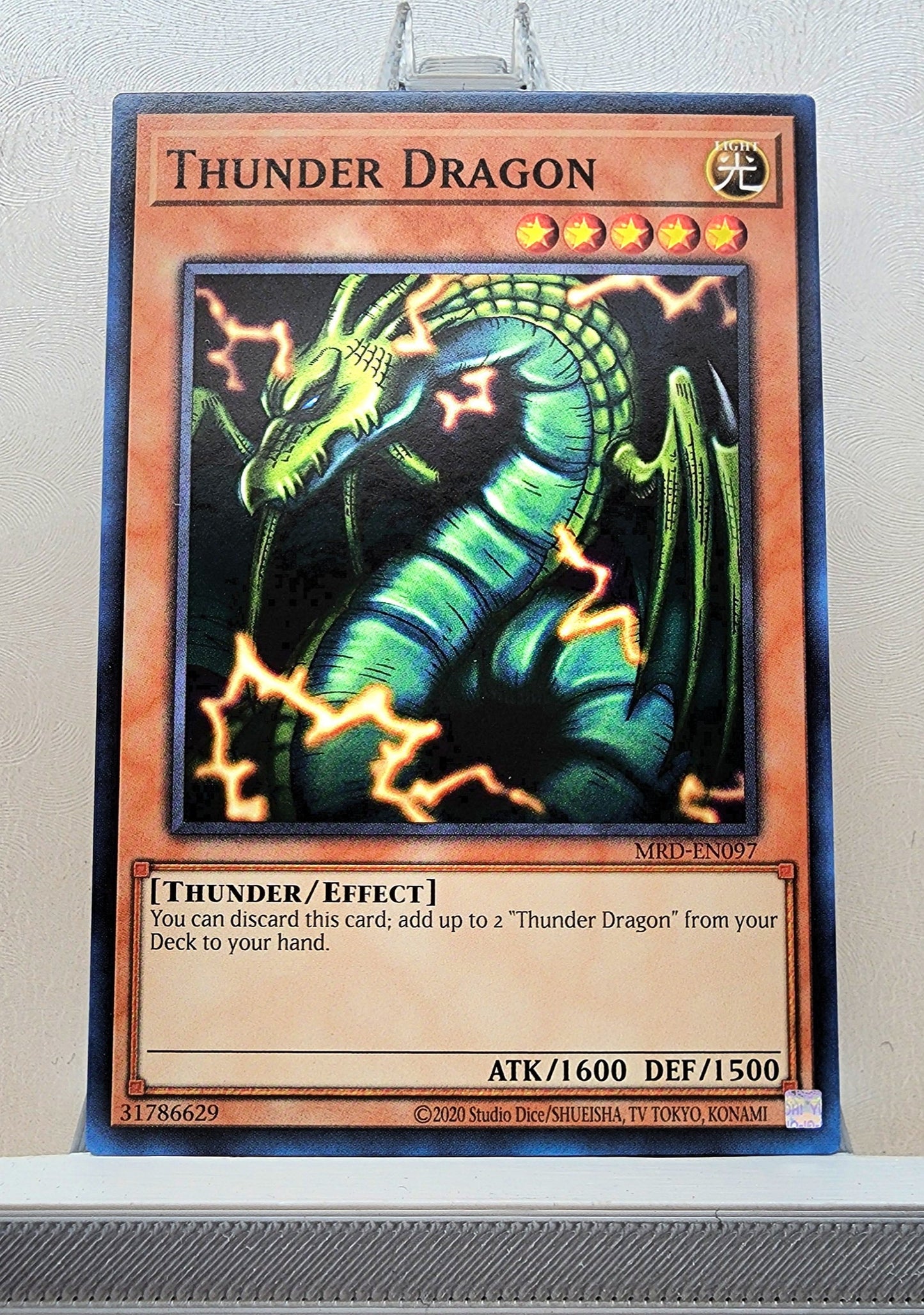 Yugioh! 1x Thunder Dragon 25th Anniversary (MRD - Common) Unli Edition