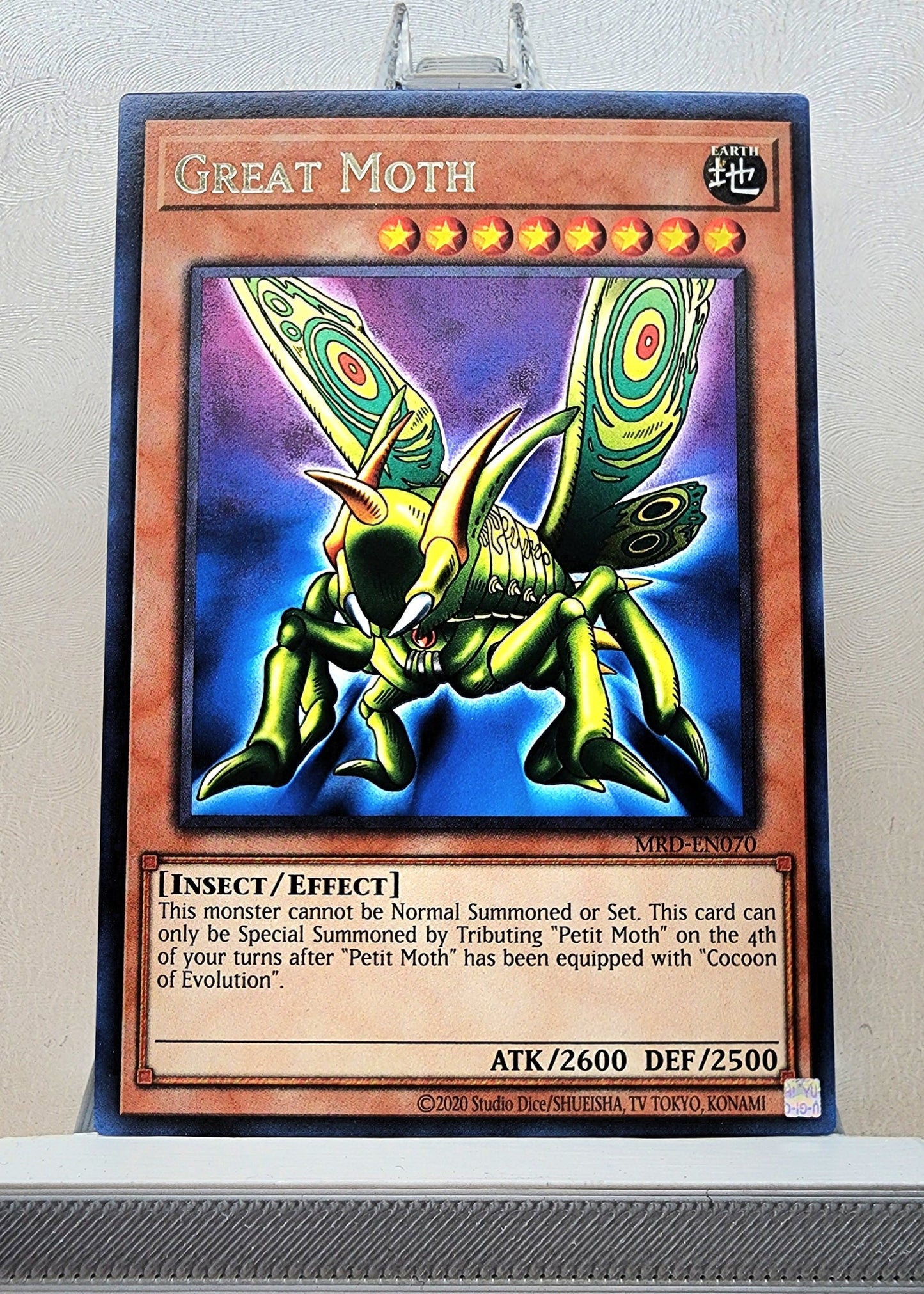 Yugioh! 1x Great Moth 25th Anniversary (MRD - Rare) Unli Edition