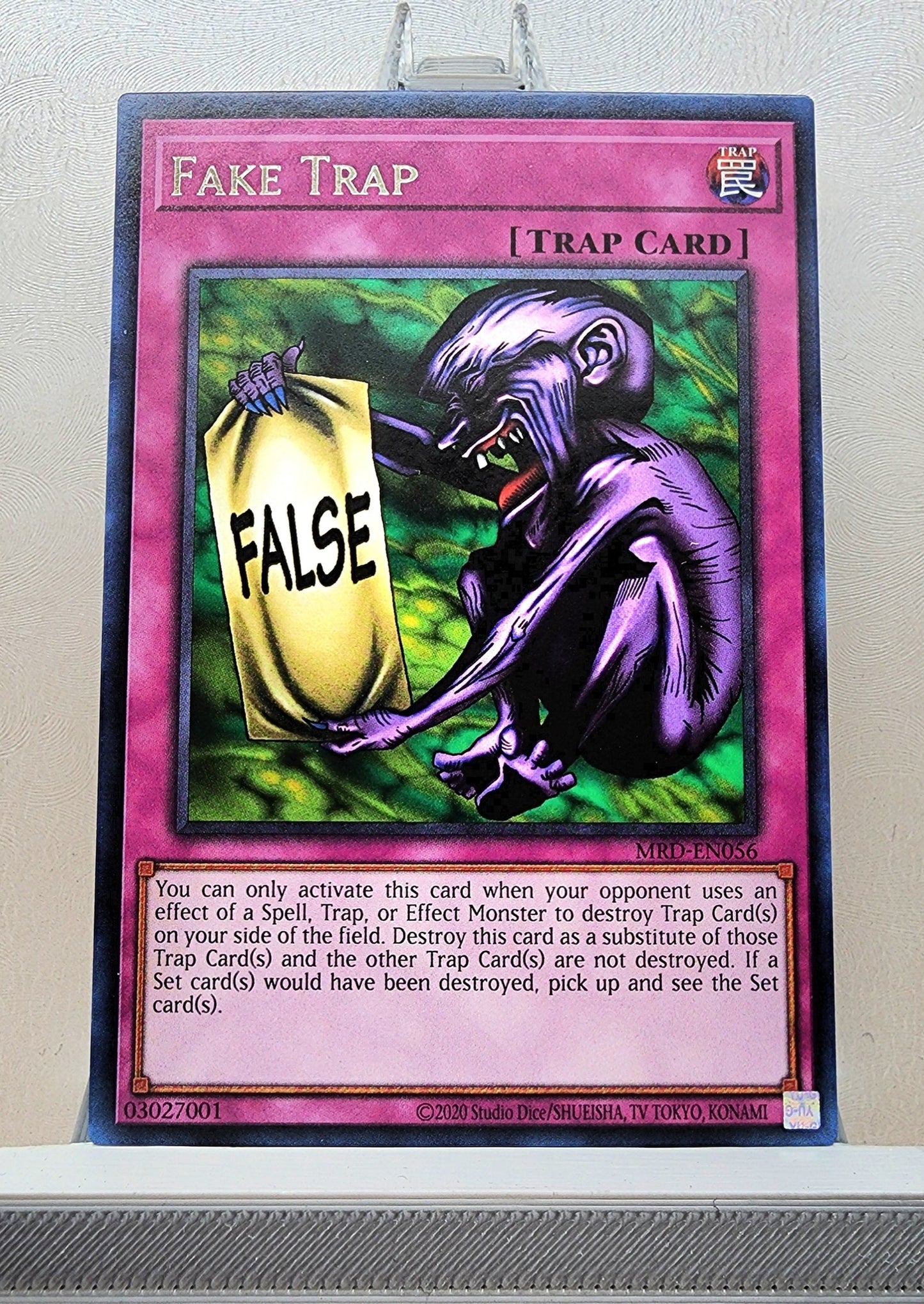 Yugioh! 1x Fake Trap 25th Anniversary (MRD - Rare) Unli Edition