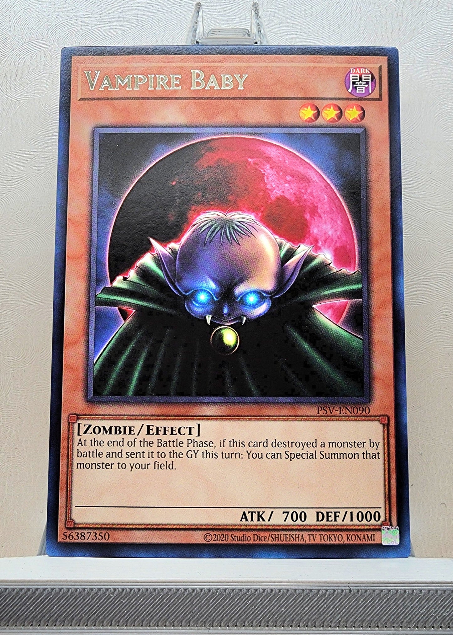 Yugioh! 1x Vampire Baby 25th Anniversary (PSV - Rare) Unli Edition