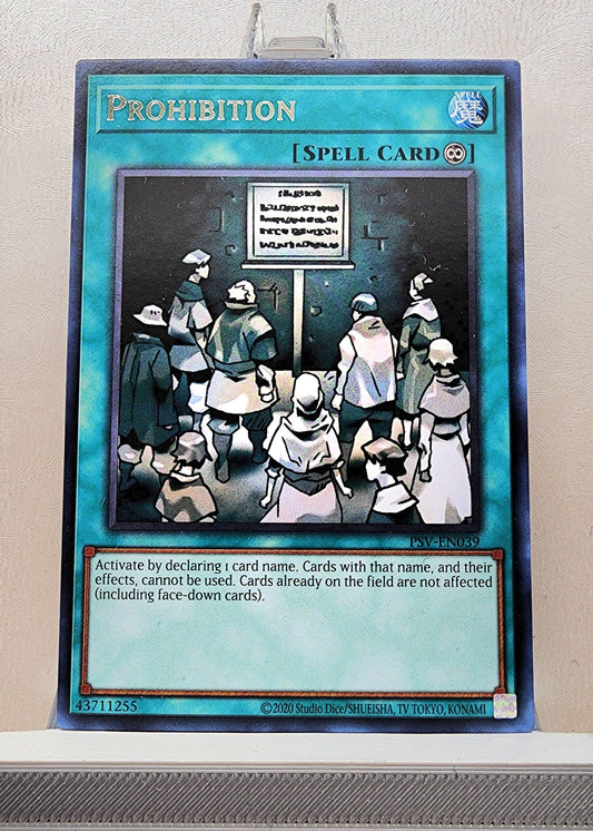 Yugioh! 1x Prohibition 25th Anniversary (PSV - Rare) Unli Edition