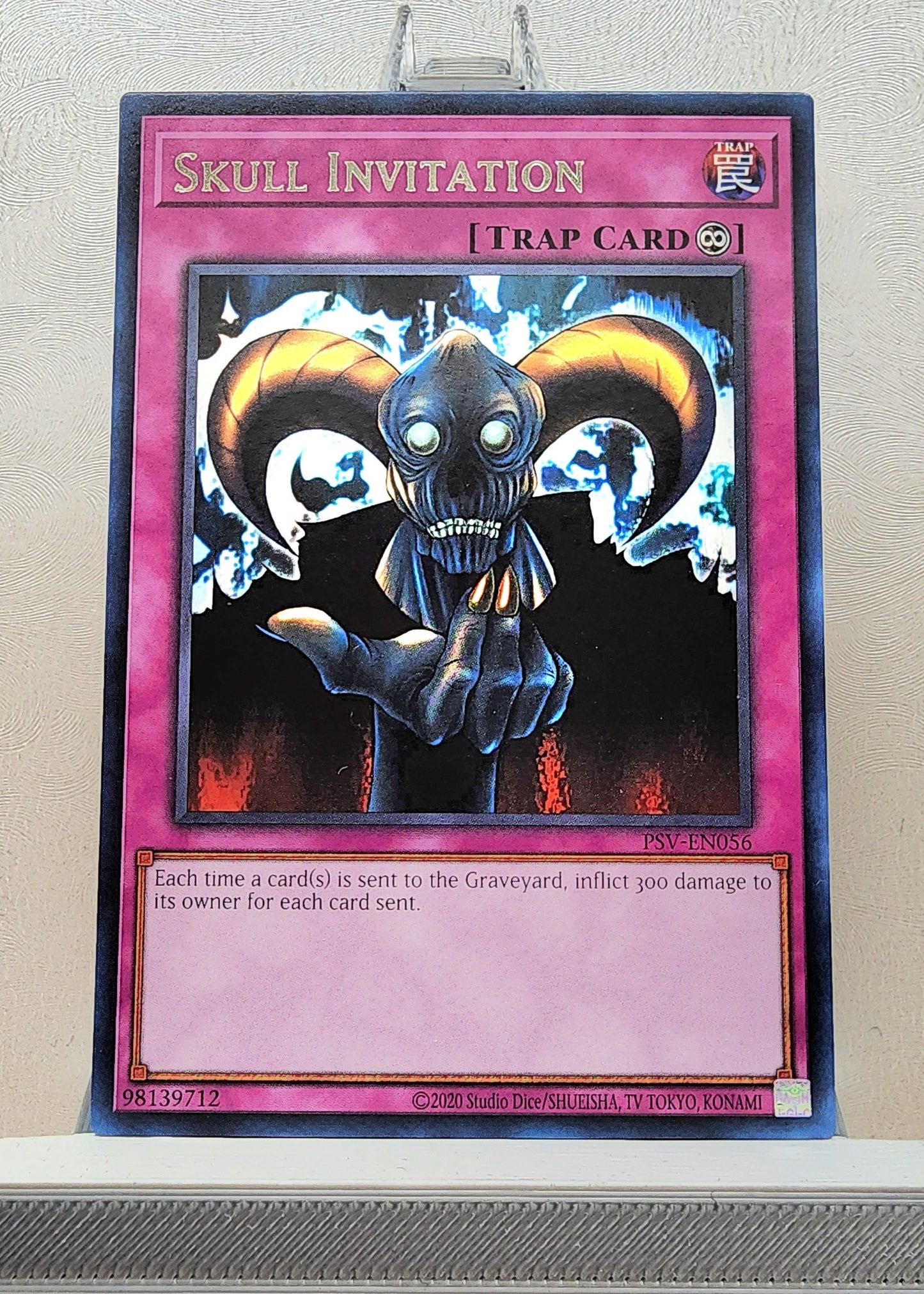 Yugioh! 1x Skull Invitation 25th Anniversary (PSV - Rare) Unli Edition