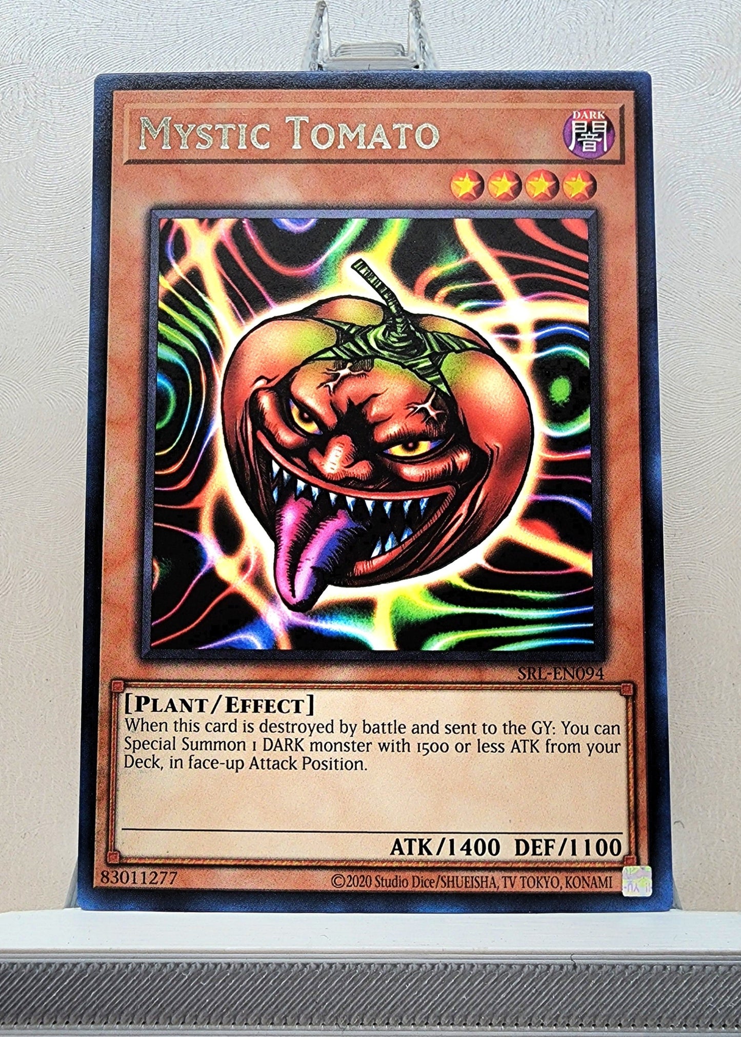 Yugioh! 1x Mystic Tomato 25th Anniversary (SRL - Rare) Unli Edition