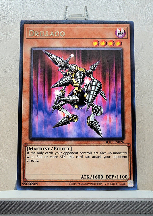 Yugioh! 1x Drillago 25th Anniversary (IOC - Rare) Unli Edition