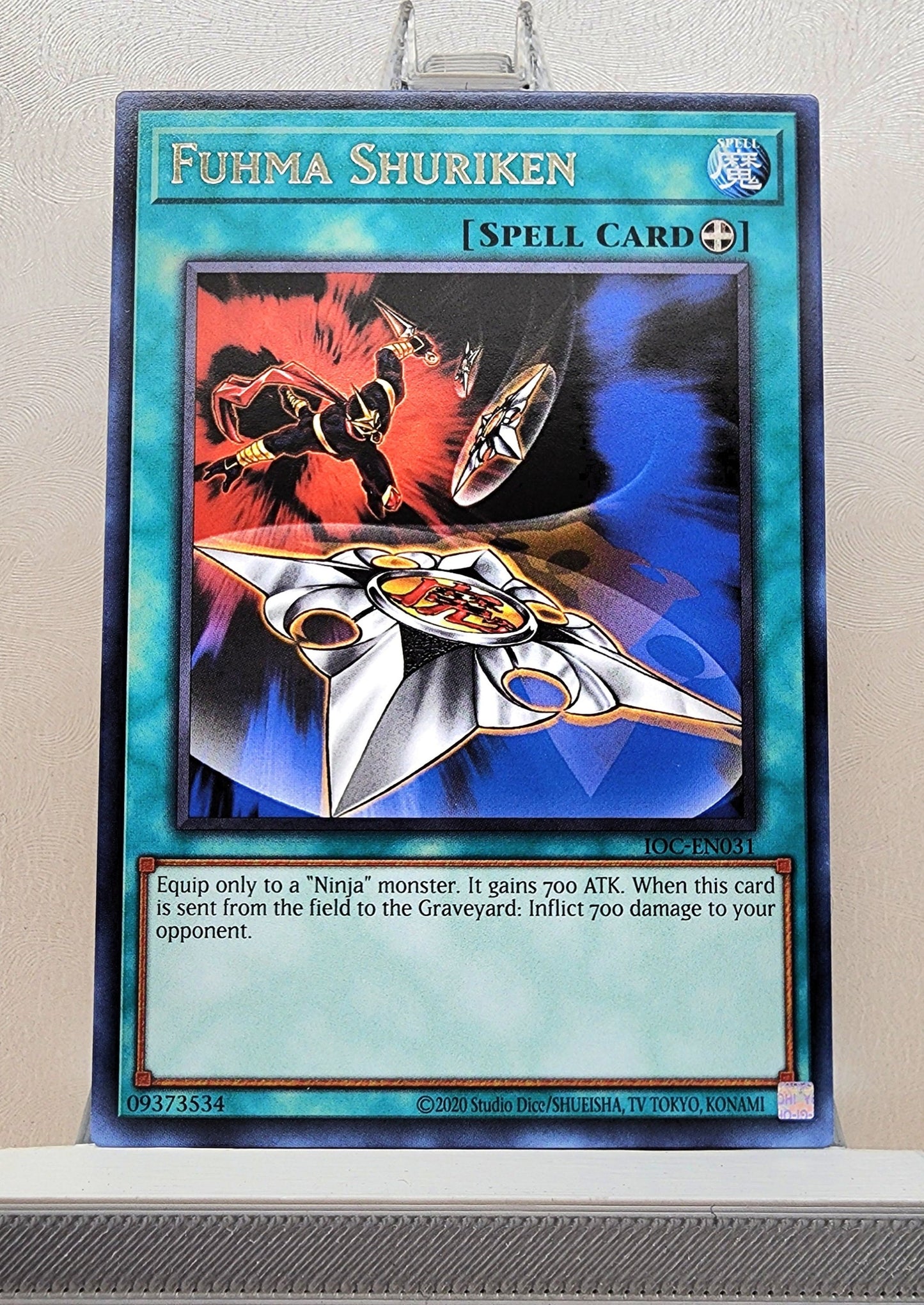 Yugioh! 1x Fuhma Shuriken 25th Anniversary (IOC - Rare) Unli Edition