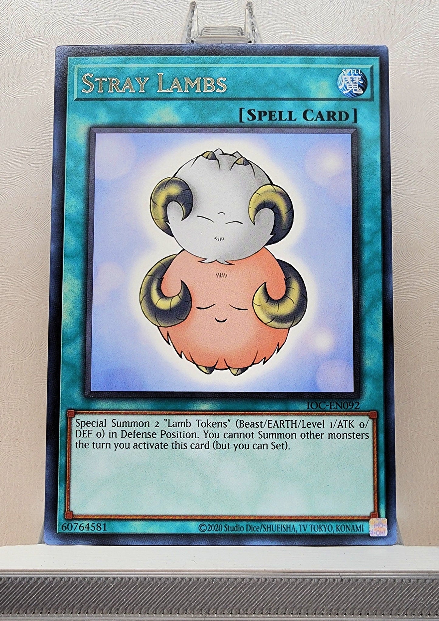 Yugioh! 1x Stray Lambs 25th Anniversary (IOC - Rare) Unli Edition