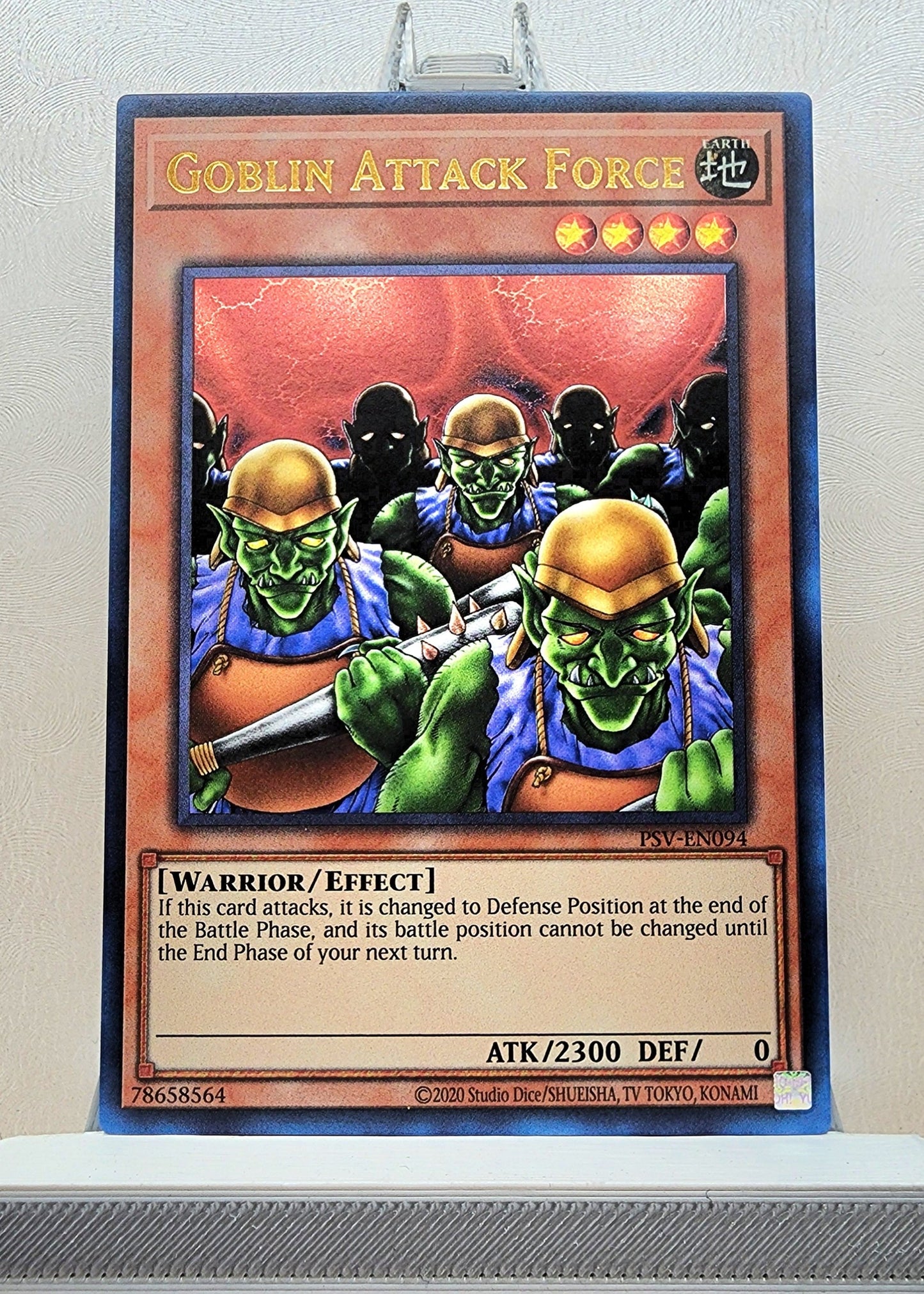 Yugioh! 1x Goblin Attack Force 25th Anniversary (PSV - Ultra Rare) Unli Edition