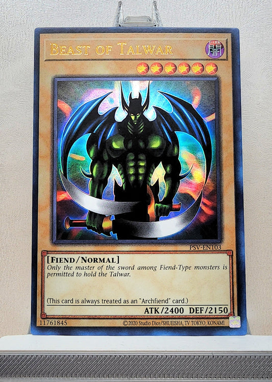 Yugioh! 1x Beast of Talwar 25th Anniversary (PSV - Ultra Rare) Unli Edition