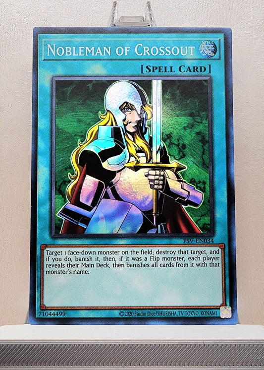 Yugioh! 1x Nobleman of Crossout 25th Anniversary (PSV - Super Rare) Unli Edition