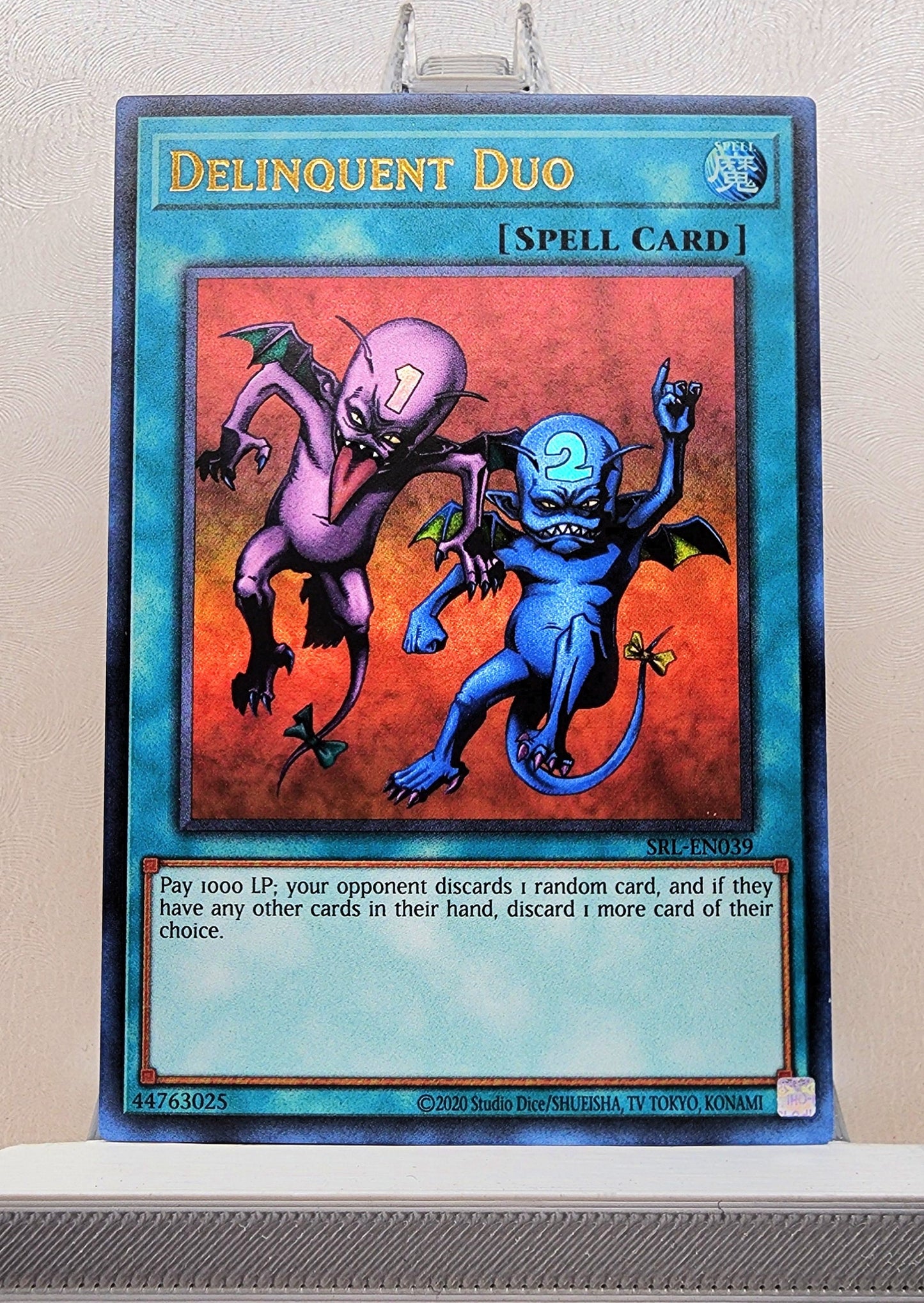 Yugioh! 1x Delinquent Duo 25th Anniversary (SRL - Ultra Rare) Unli Edition