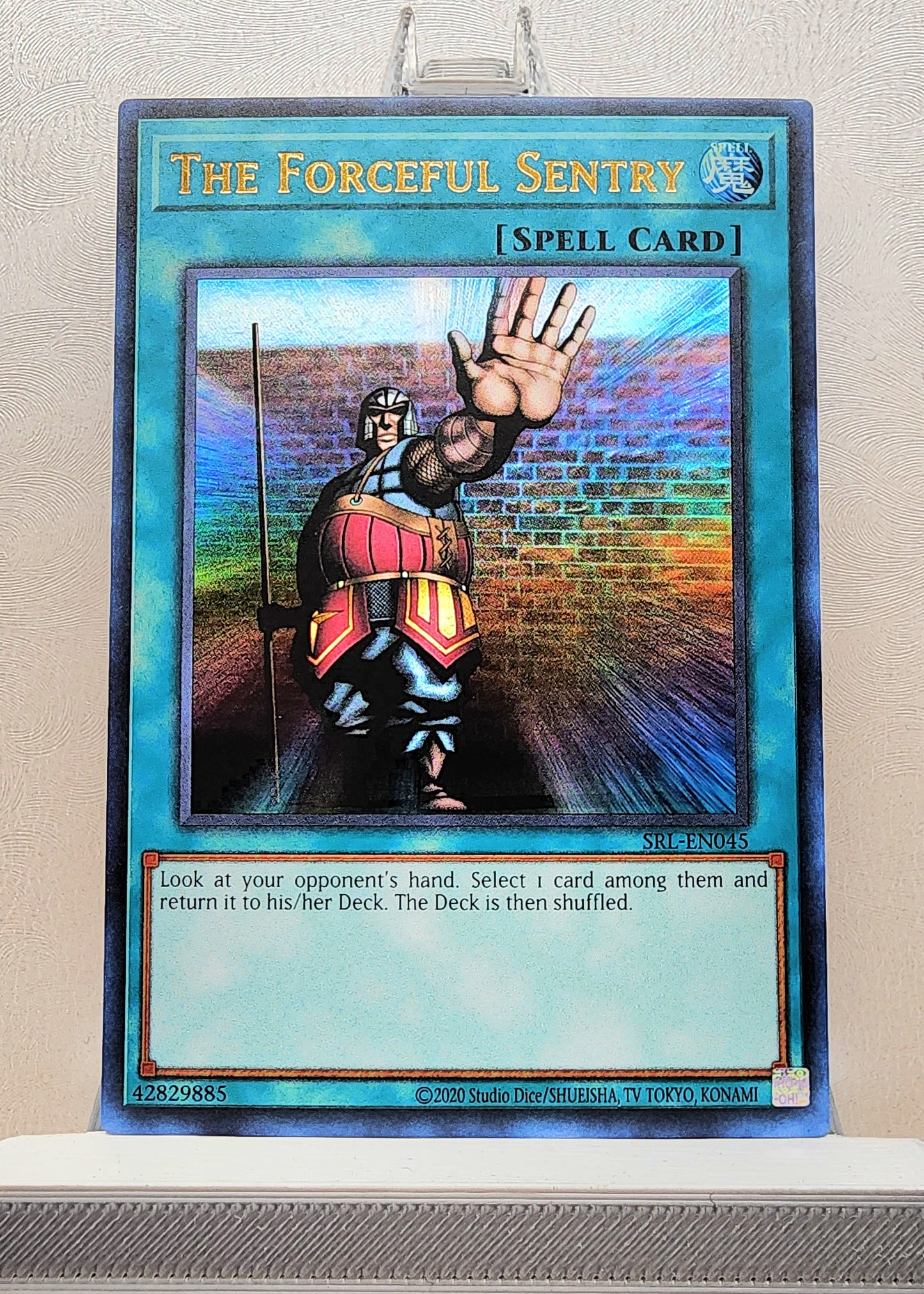 Yugioh! 1x The Forceful Sentry 25th Anniversary (SRL - Ultra Rare) Unli Edition