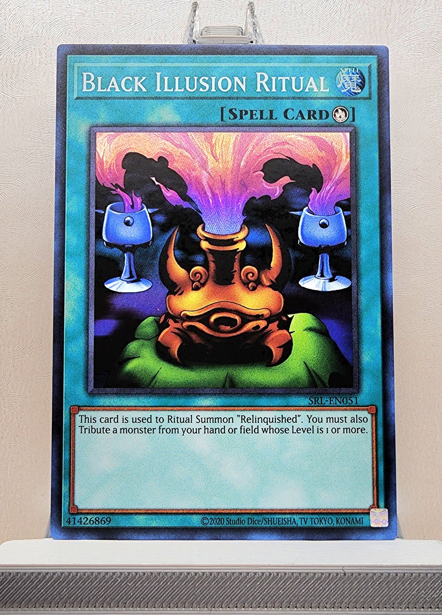 Yugioh! 1x Black Illusion Ritual 25th Anniversary (SRL - Super Rare) Unli Edition