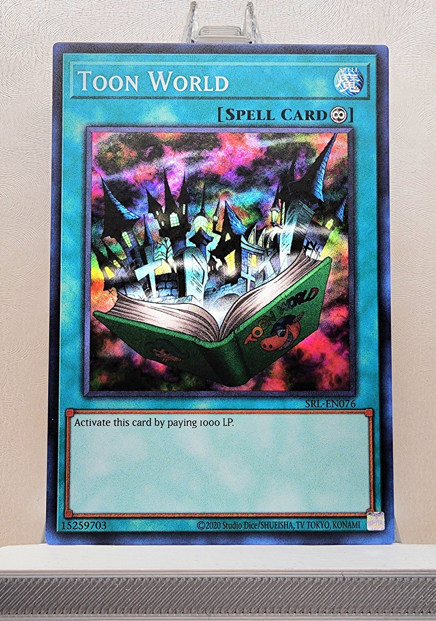 Yugioh! 1x Toon World 25th Anniversary (SRL - Super Rare) Unli Edition