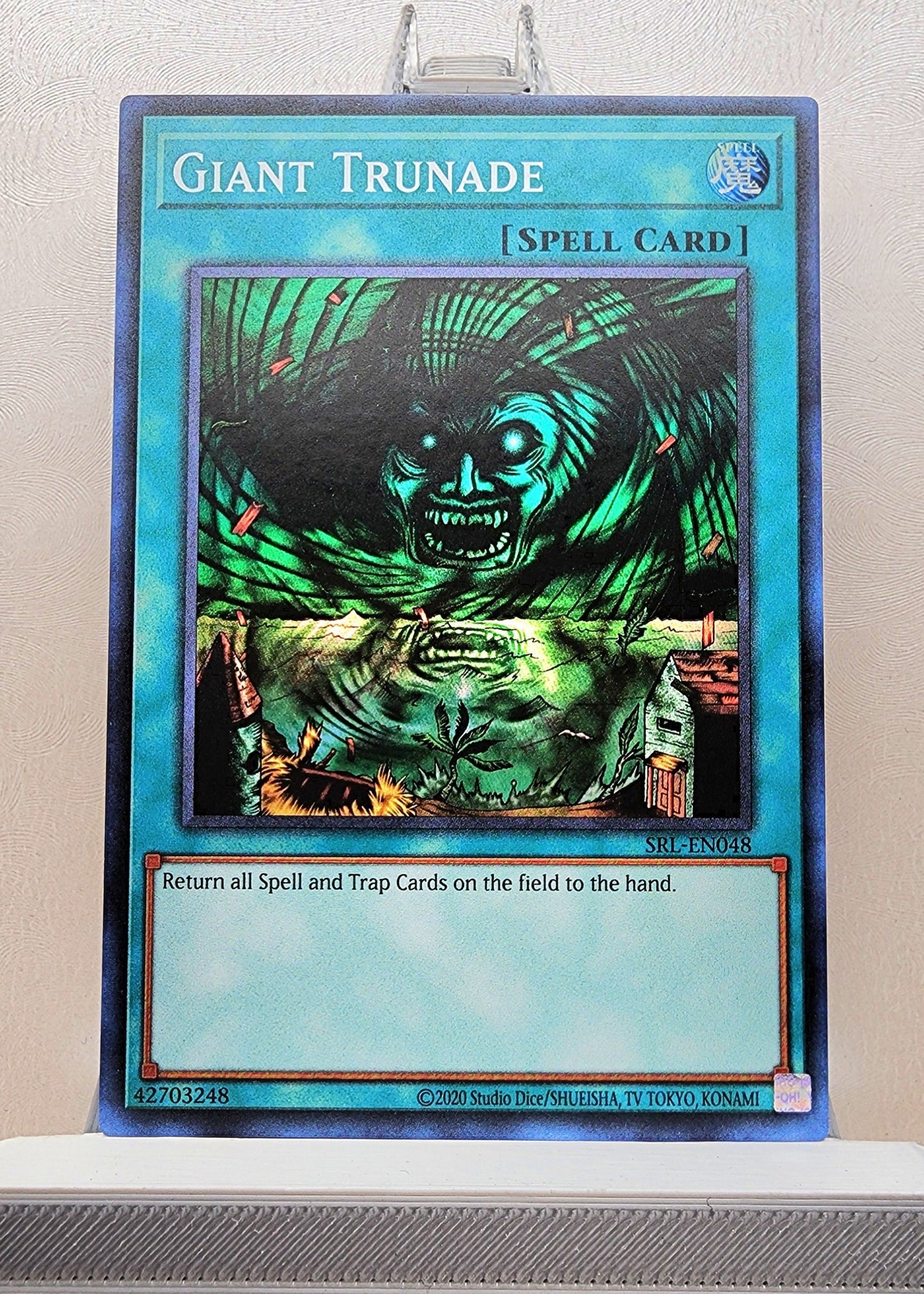 Yugioh! 1x Giant Trunade 25th Anniversary (SRL - Super Rare) Unli Edition