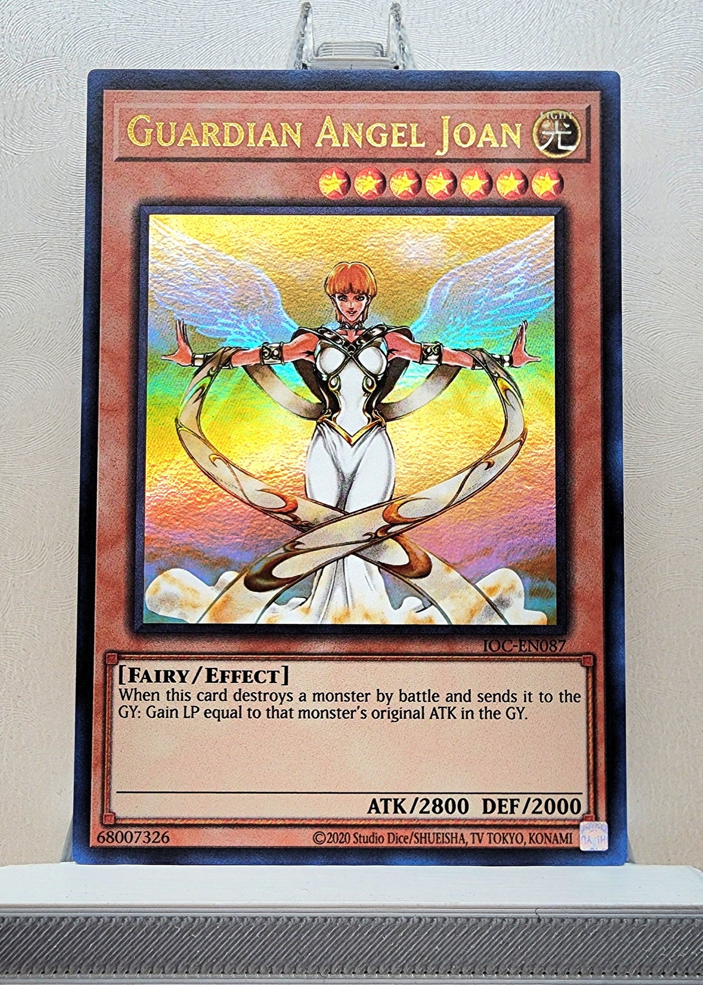 Yugioh! 1x Guardian Angel Joan 25th Anniversary (IOC - Ultra Rare) Unli Edition