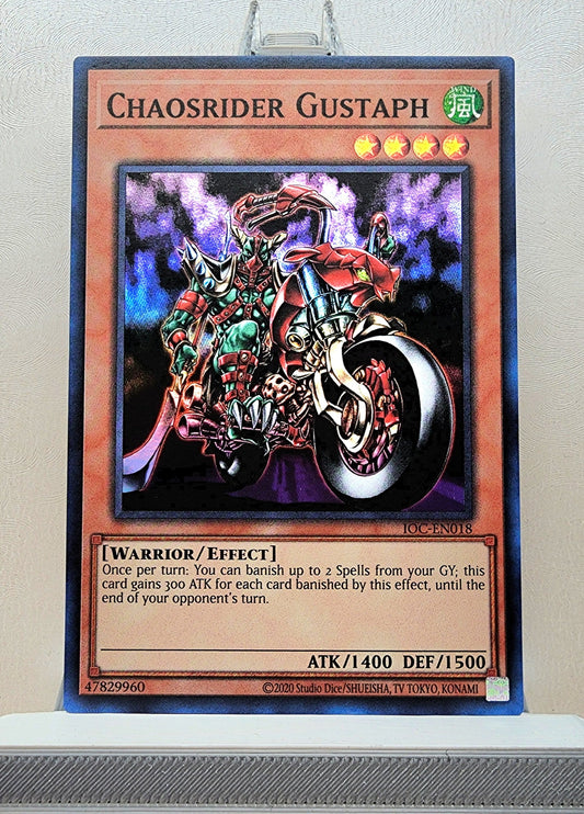 Yugioh! 1x Chaosrider Gustaph 25th Anniversary (IOC - Super Rare) Unli Edition