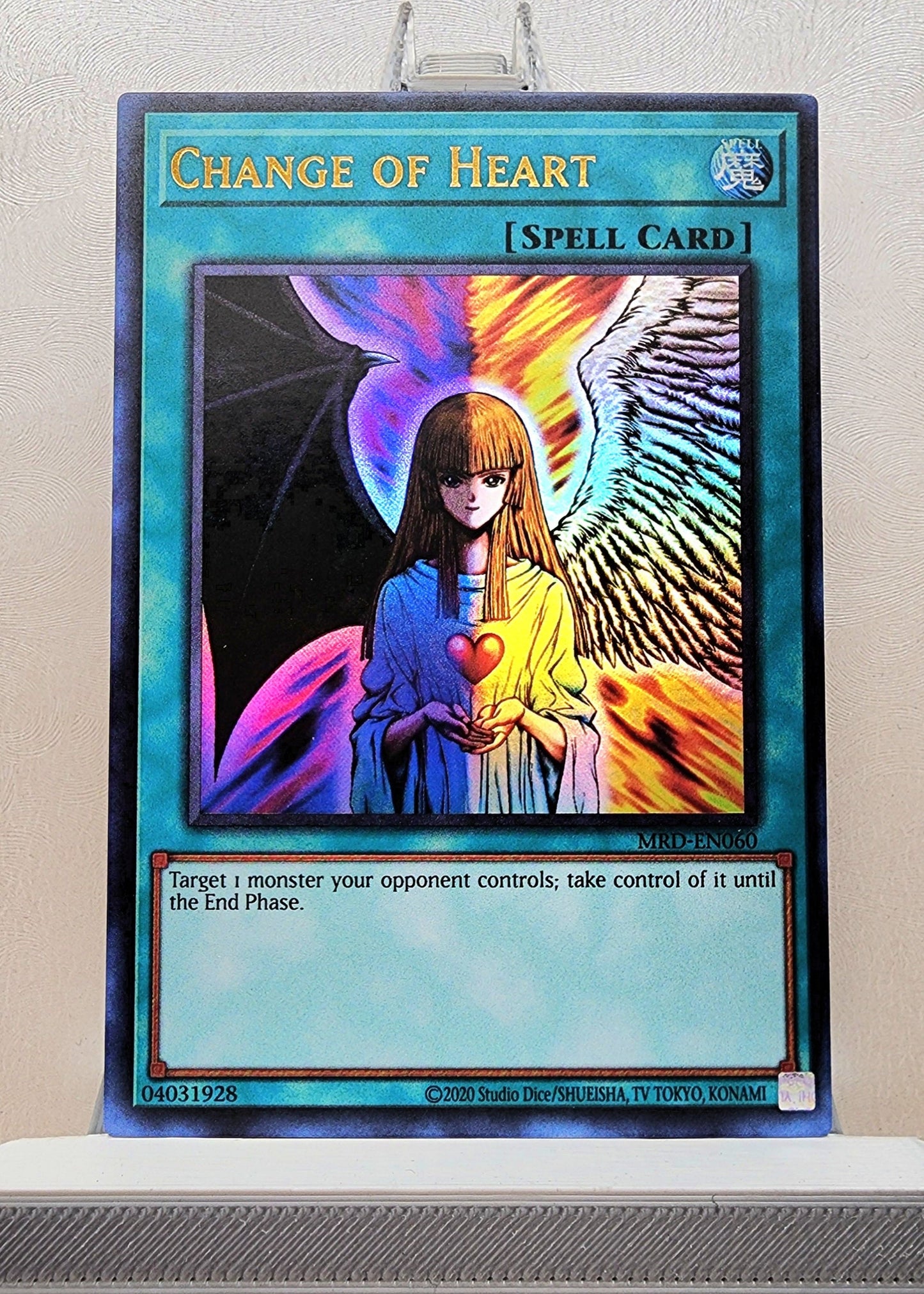 Yugioh! 1x Change of Heart 25th Anniversary (MRD - Ultra Rare) Unli Edition