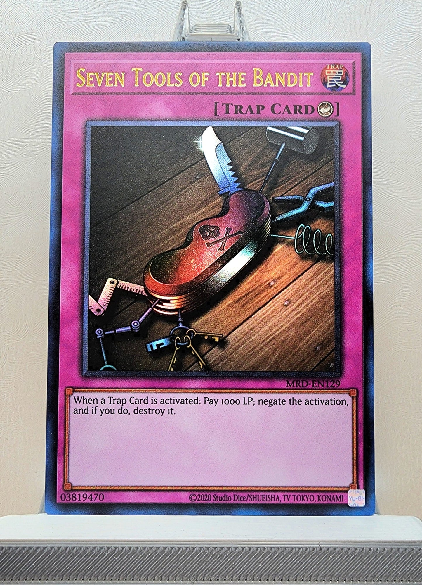 Yugioh! 1x Seven Tools of the Bandit 25th Anniversary (MRD - Ultra Rare) Unli Edition