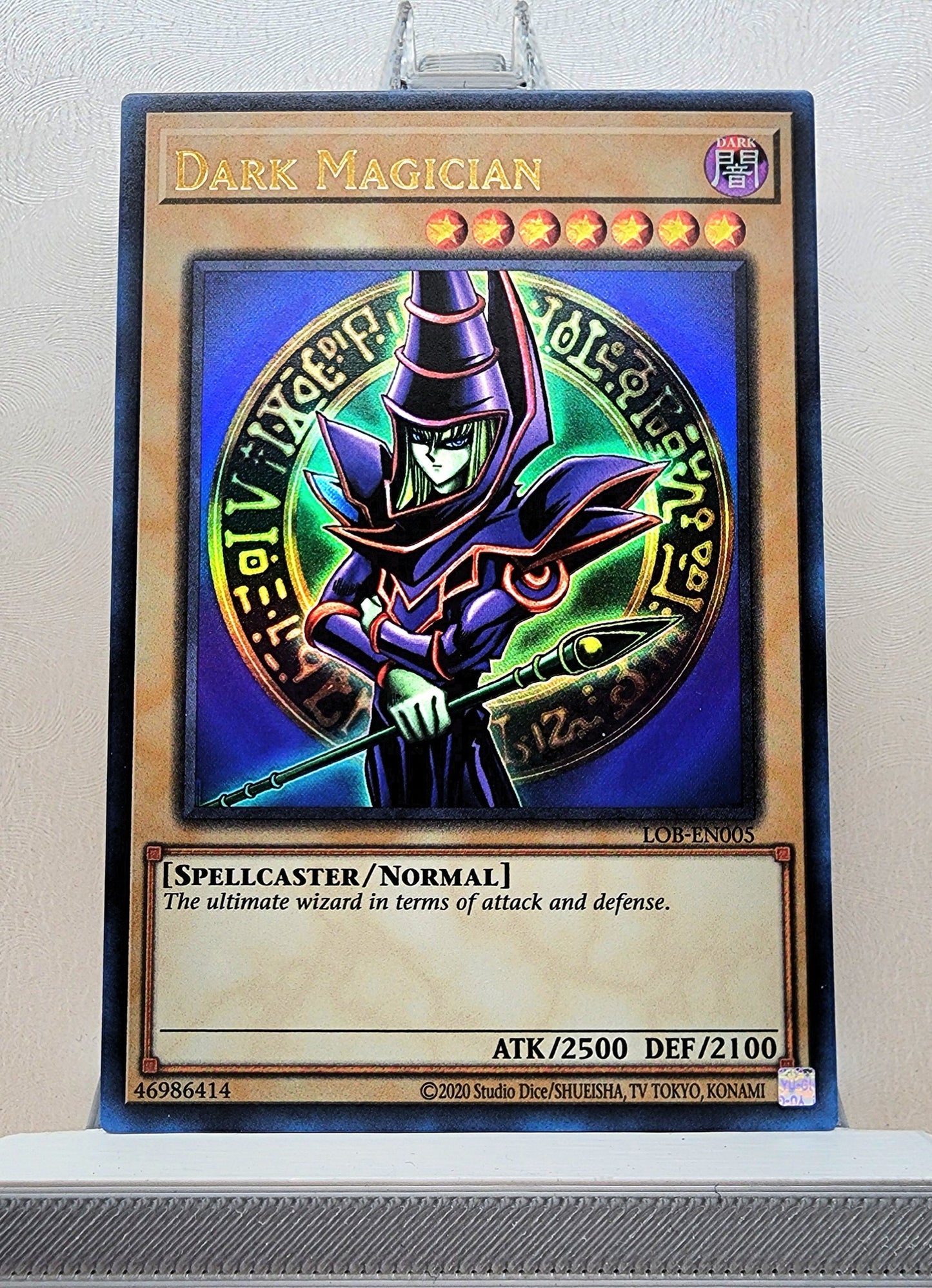 Yugioh! 1x Dark Magician 25th Anniversary (LOB - Ultra Rare) Unli Edition