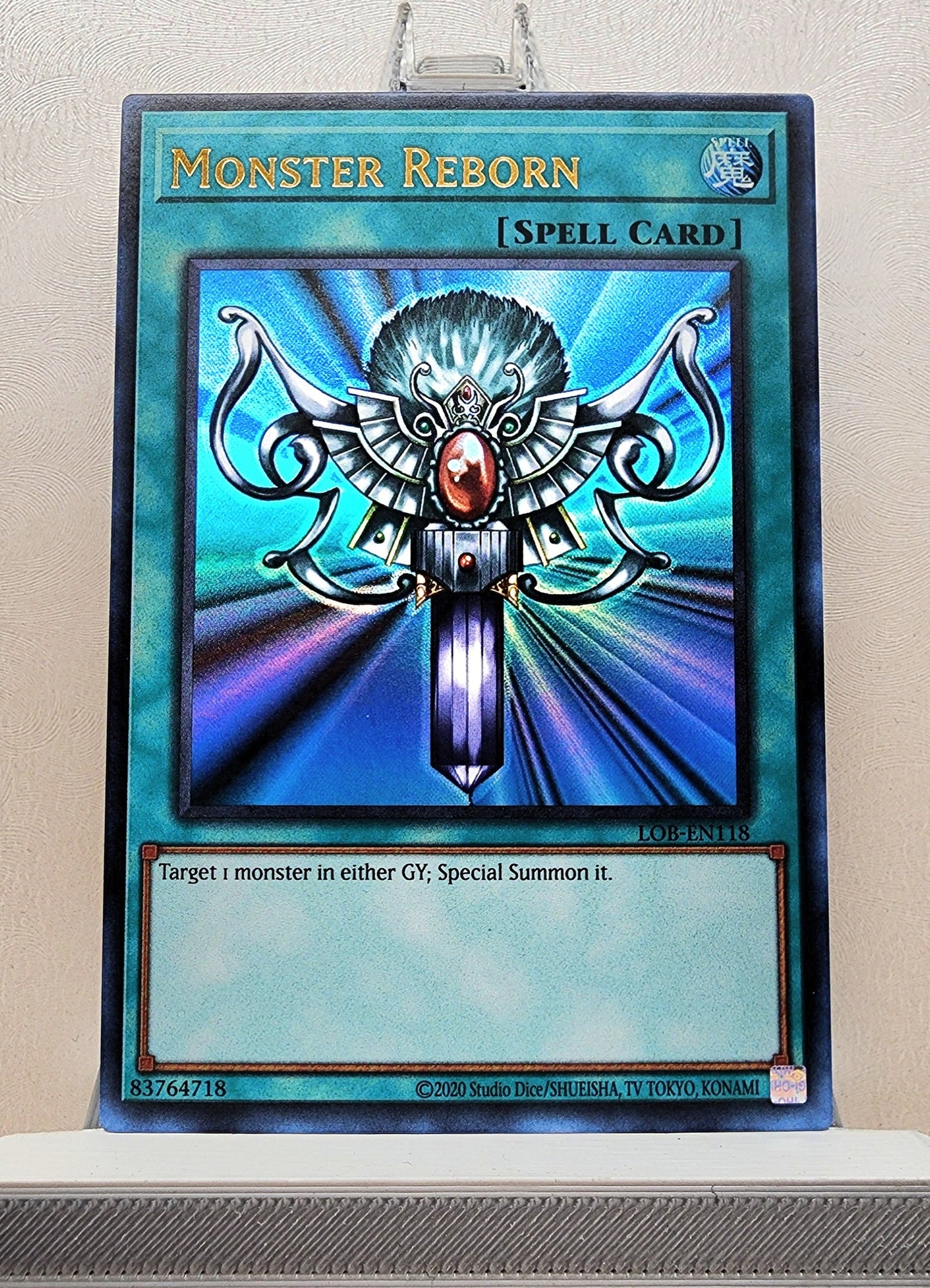 Yugioh! 1x Monster Reborn 25th Anniversary (LOB - Ultra Rare) Unli Edition