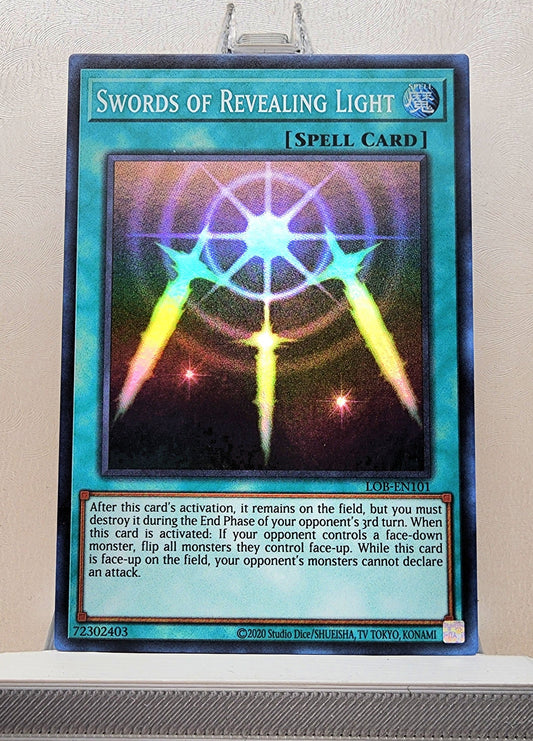 Yugioh! 1x Swords of Revealing Light 25th Anniversary (LOB - Super Rare) Unli Edition