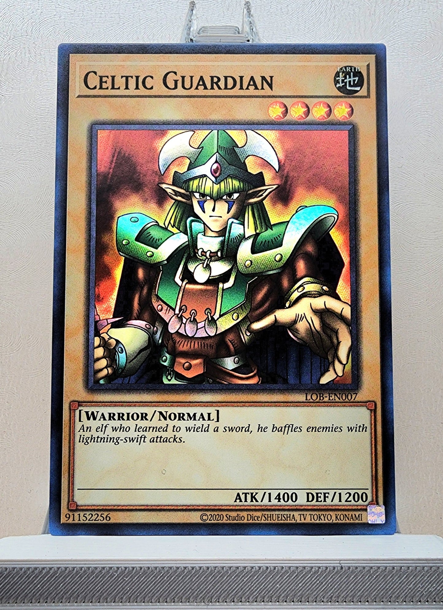 Yugioh! 1x Celtic Guardian 25th Anniversary (LOB - Super Rare) Unli Edition