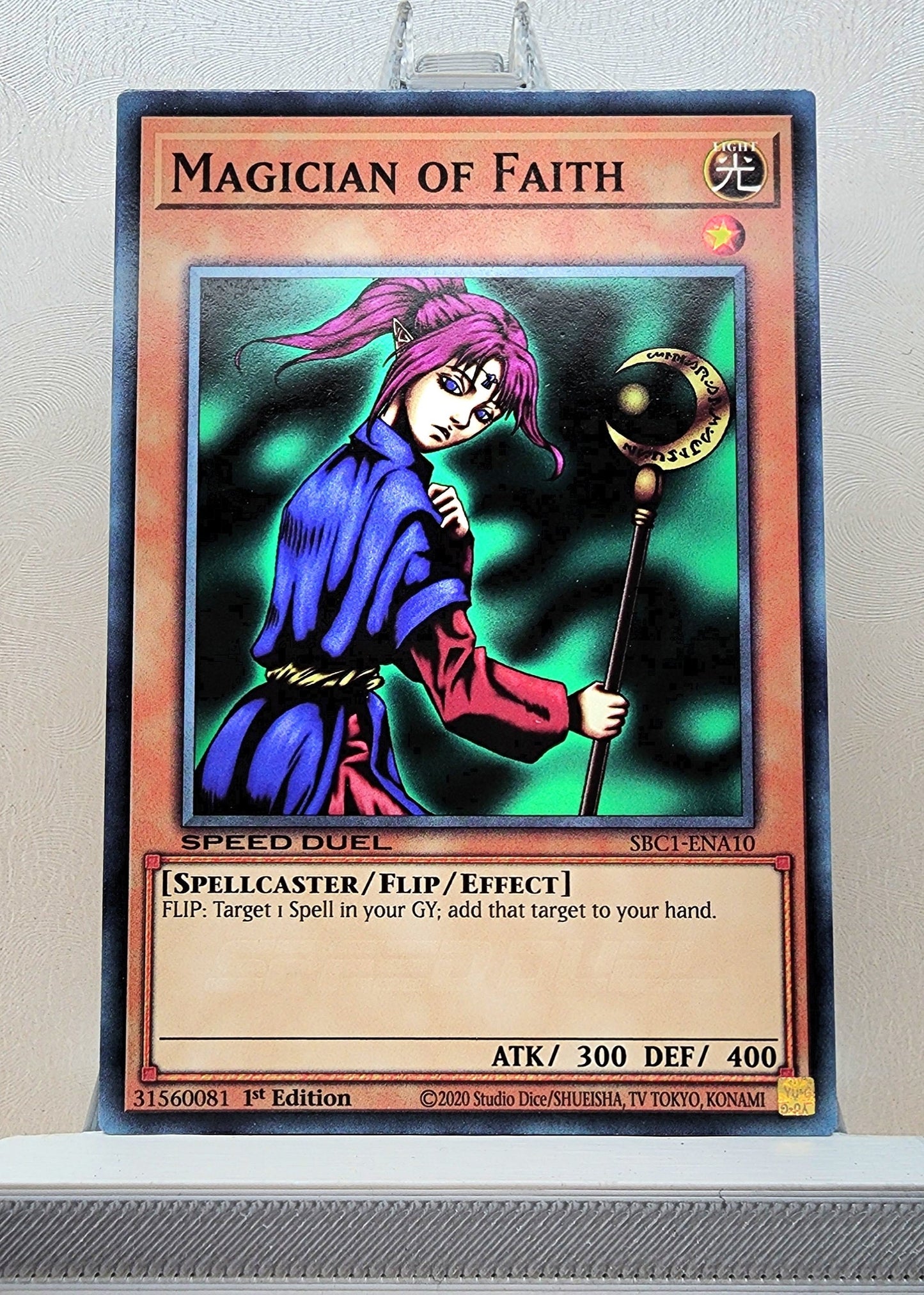 Yugioh! 1x Magician of Faith (SBC1 - Common) 1st Edition