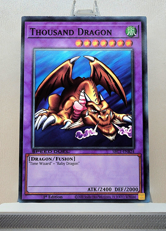 Yugioh! 1x Thousand Dragon (SBC1 - Common) 1st Edition