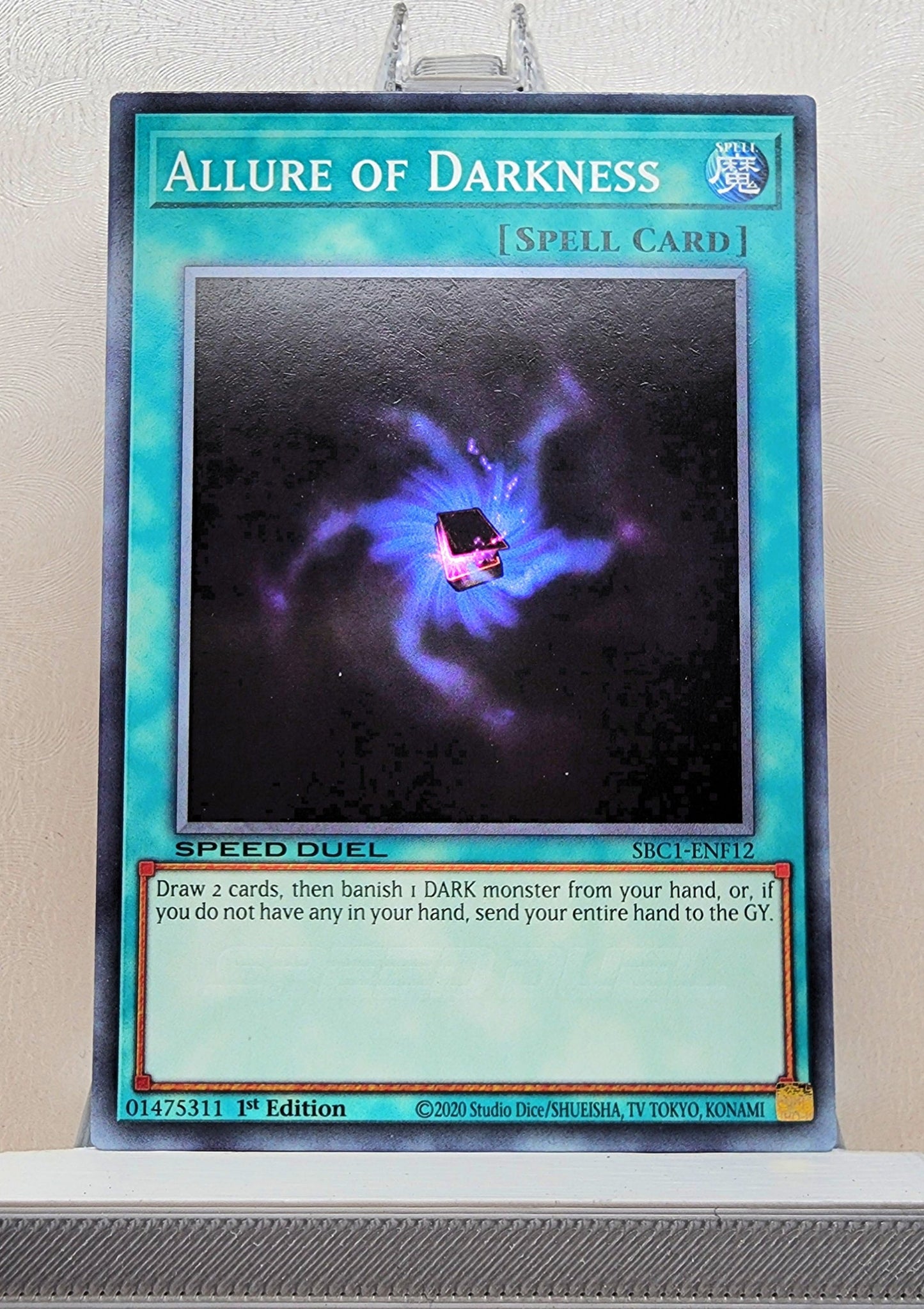 Yugioh! 1x Allure of Darkness (SGX3/SBC1 - Common) 1st Edition