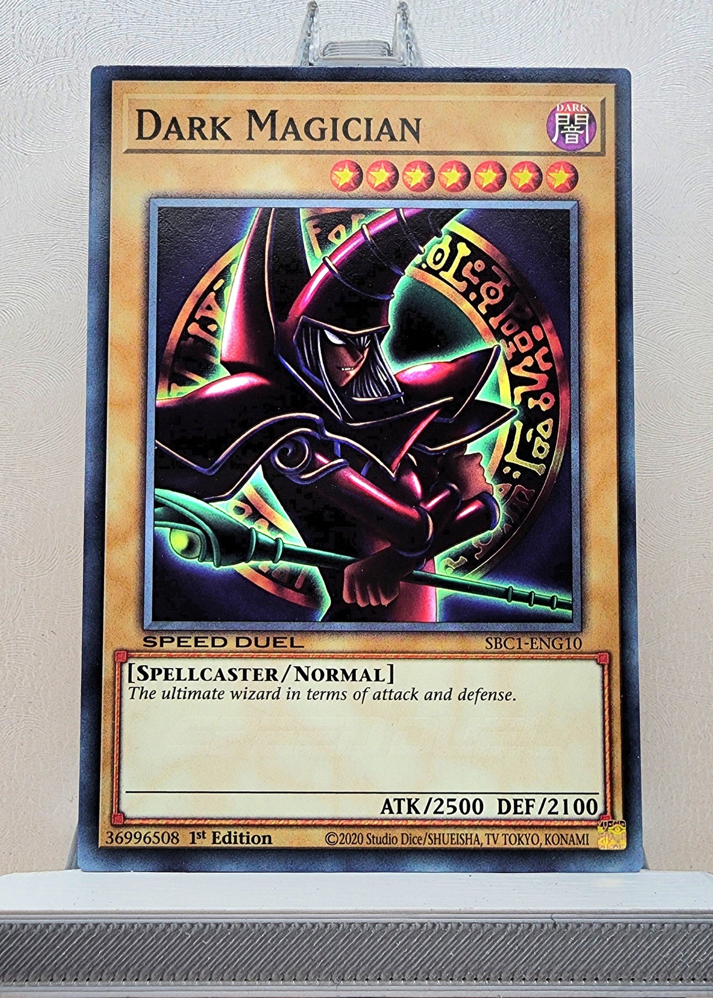 Yugioh! 1x Dark Magician Arkana (SBC1 - Common) 1st Edition