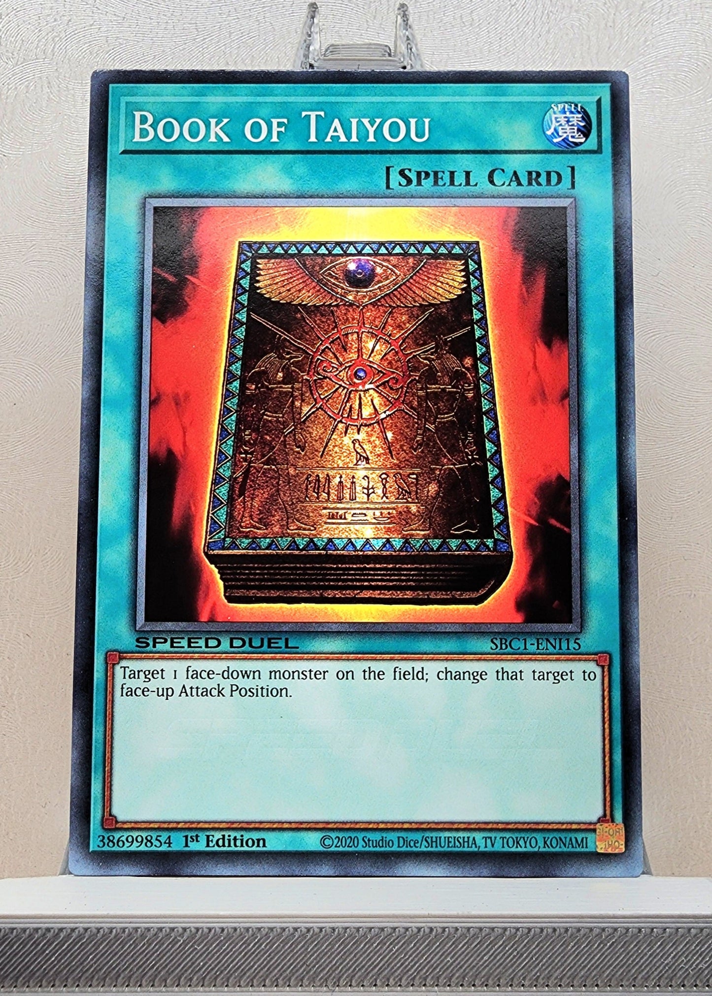 Yugioh! 1x Book of Taiyou (SBC1 - Common) 1st Edition