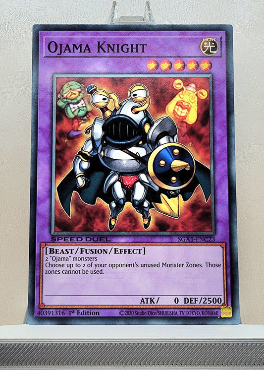 Yugioh! 1x Ojama Knight (SGX1 - Common) 1st Edition