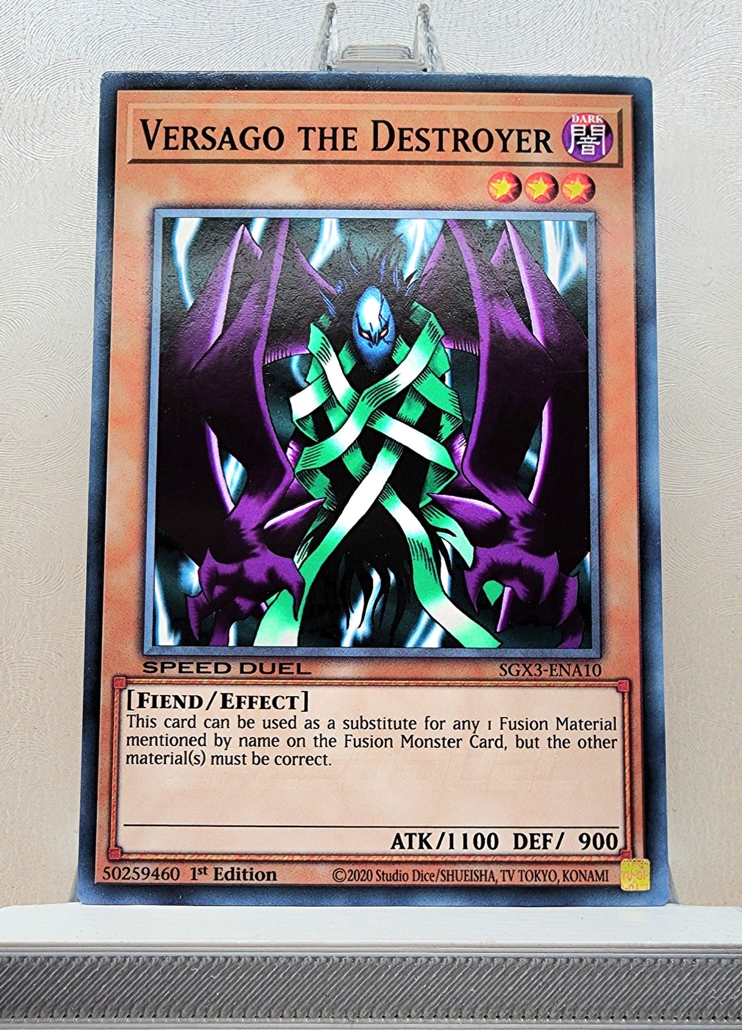 Yugioh! 1x Versago the Destroyer (SGX3 - Common) 1st Edition