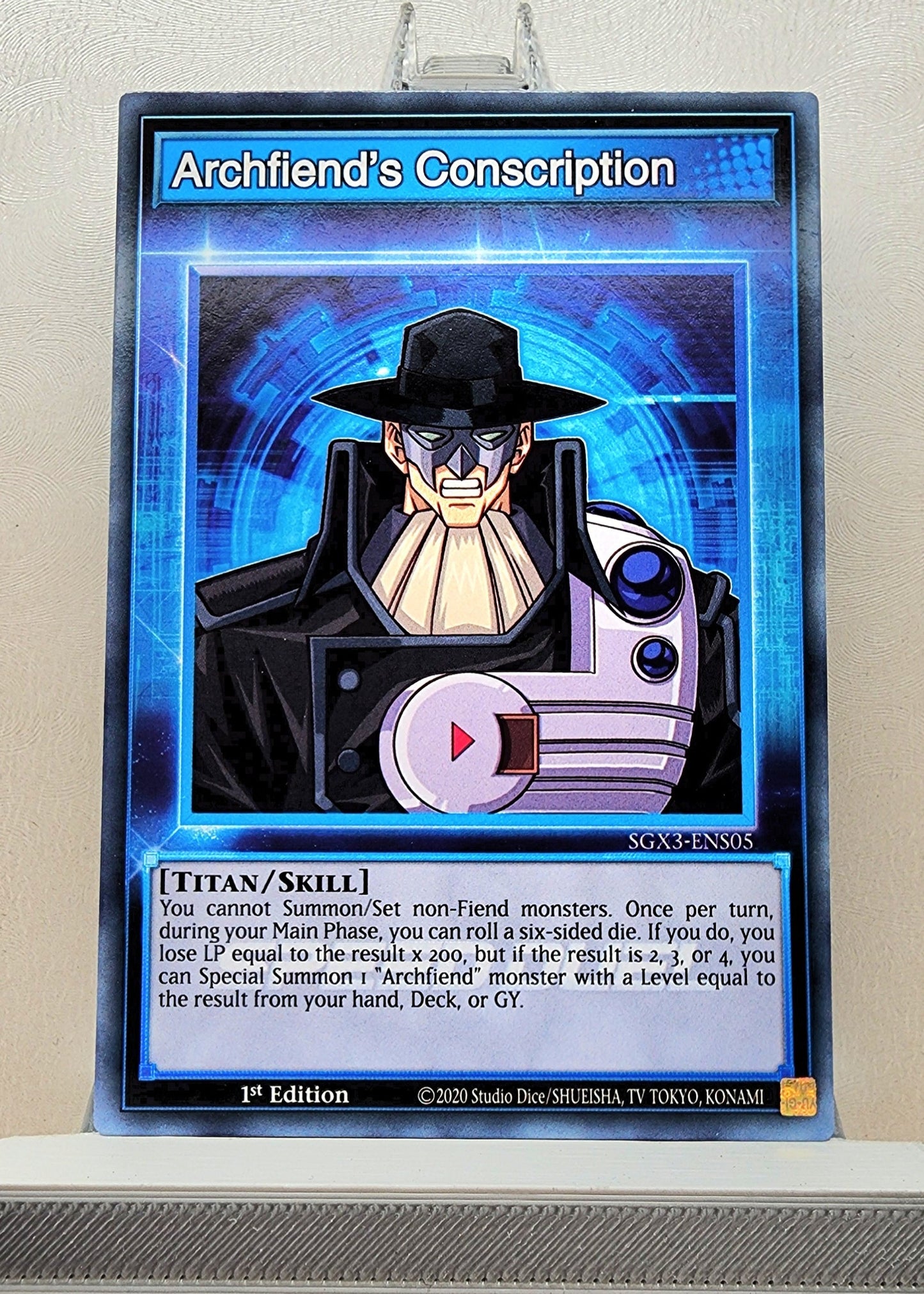 Yugioh! Speed Duel GX: Duelists of Shadows Singles - Set E/F (SGX3 - Common) 1st Edition